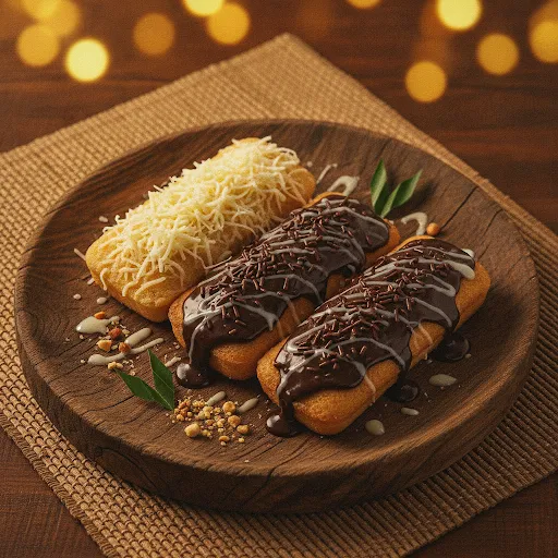 Pancong Cokelat Keju Warkop Pancong Yeye – cokelat dan keju parut di atas pancong gurih
